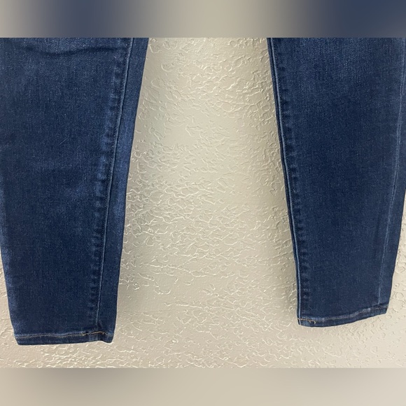 Express Women’s Dark‎ Blue Skinny Jeans Size 0 Short Inseam 25” - Picture 3 of 8